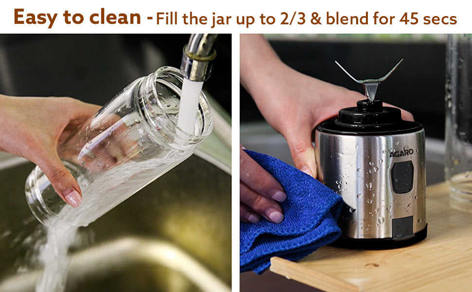 Portable USB Rechargeable mini juice blender Electric juice bottle for smoothies and mixer