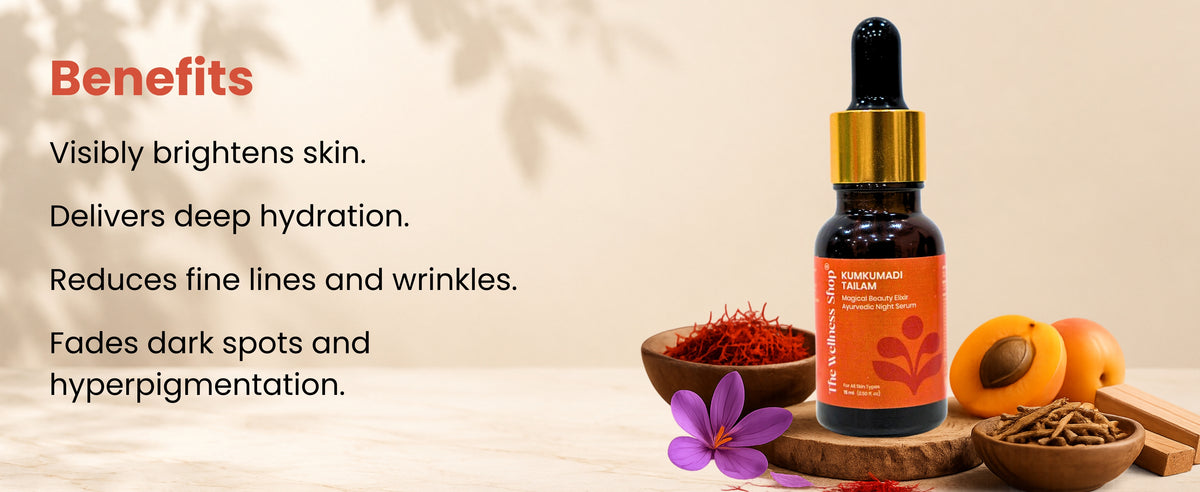 Kumkumadi Tailam Magical Beauty Elixir Ayurvedic Night Serum