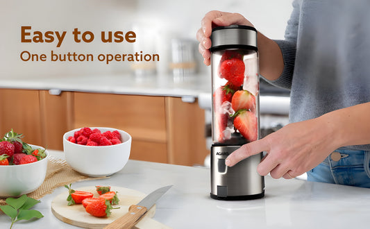 Portable USB Rechargeable mini juice blender Electric juice bottle for smoothies and mixer