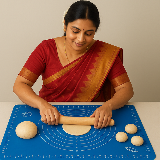 Roti Master Premium Non-Slip Silicone Roti Rolling Mat