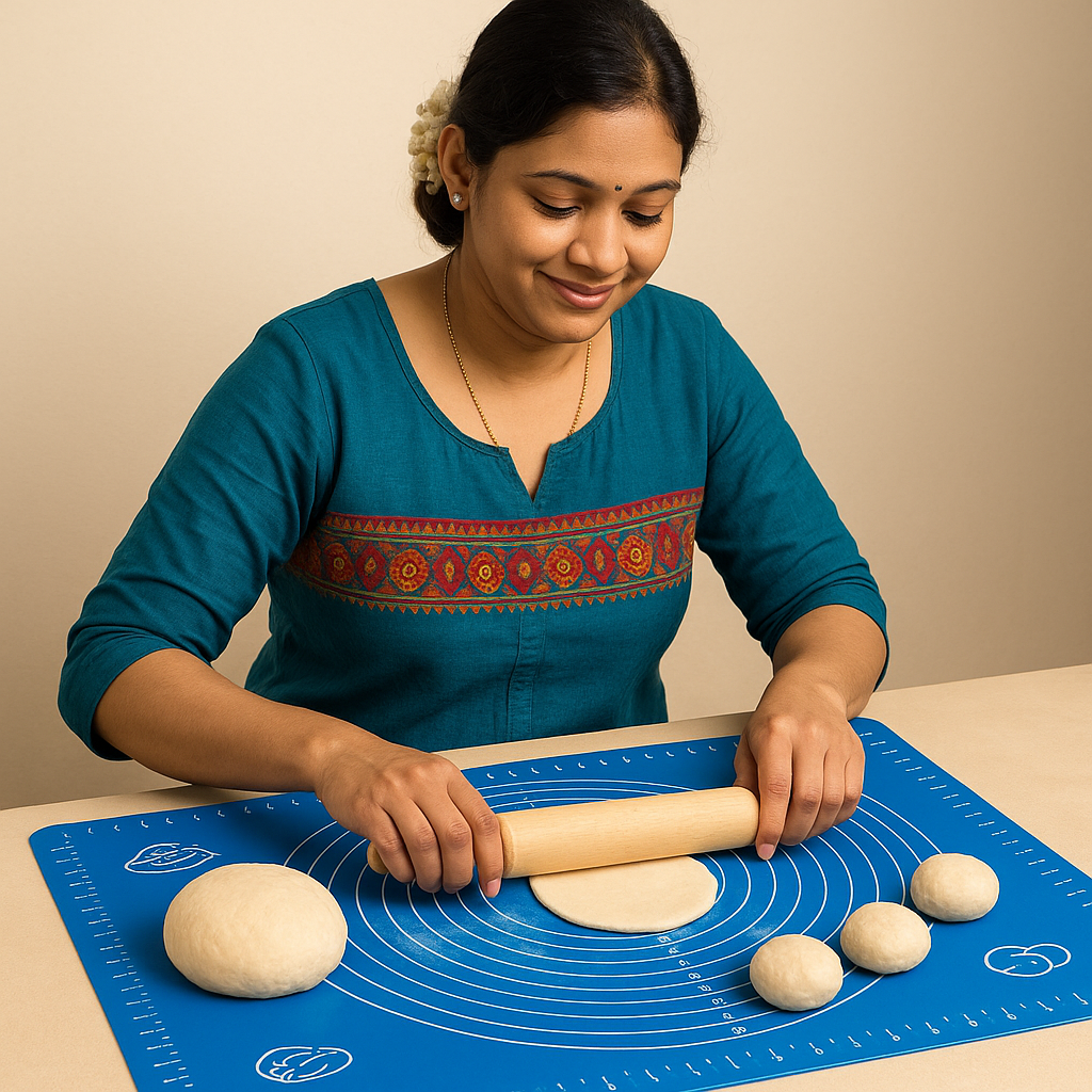 Roti Master Premium Non-Slip Silicone Roti Rolling Mat